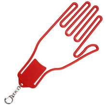 Load image into Gallery viewer, Golf Glove Holder with Key Chain Plastic Glove Rack