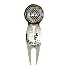 Load image into Gallery viewer, Golf Divot Repair Tool Magnet with Golf Marker Key Chain Liner