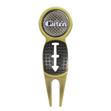 Load image into Gallery viewer, Golf Divot Repair Tool Magnet with Golf Marker Key Chain Liner