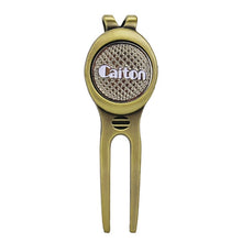 Load image into Gallery viewer, Golf Divot Repair Tool Magnet with Golf Marker Key Chain Liner