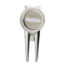 Load image into Gallery viewer, Golf Divot Repair Tool Magnet with Golf Marker Key Chain Liner