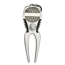 Load image into Gallery viewer, Golf Divot Repair Tool Magnet with Golf Marker Key Chain Liner