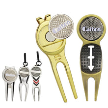 Load image into Gallery viewer, Golf Divot Tool Golf Repair Pitch Groove Cleaner