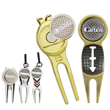 Load image into Gallery viewer, Golf Divot Tool Golf Repair Pitch Groove Cleaner